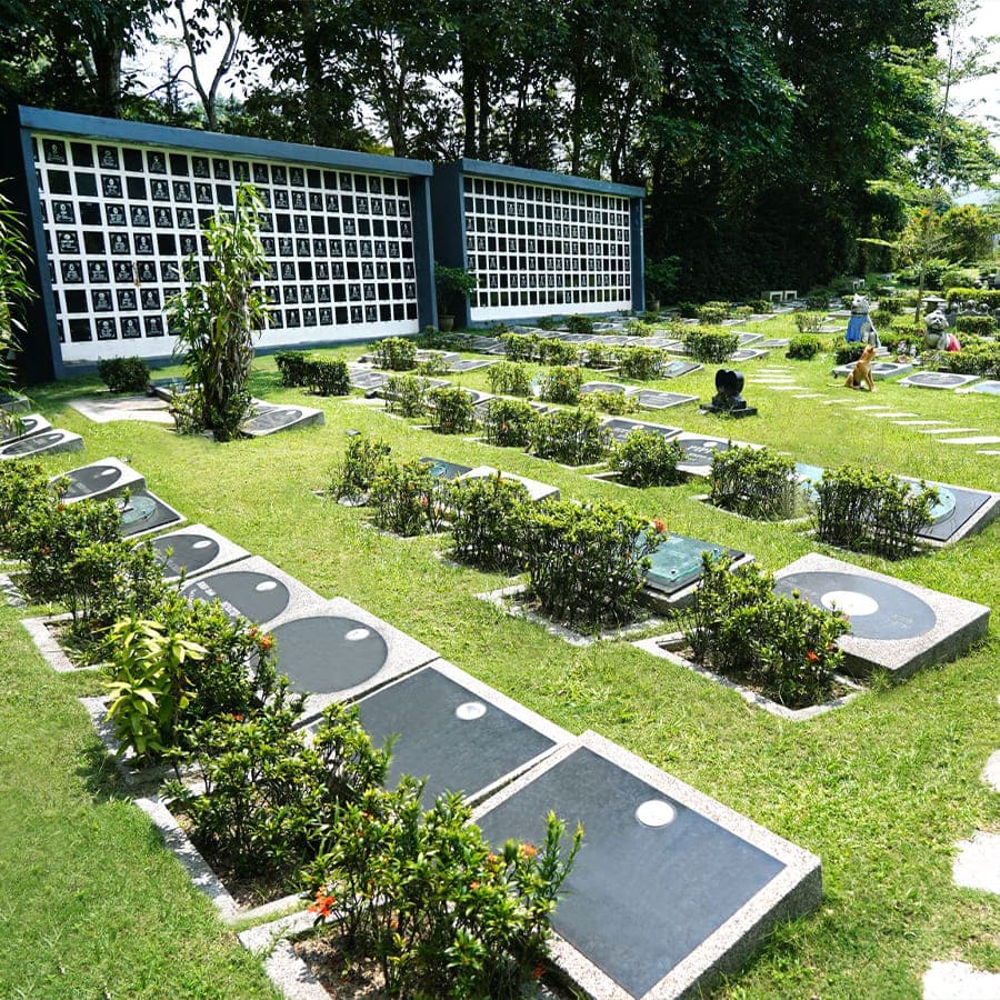 pet memorial garden - burial plot